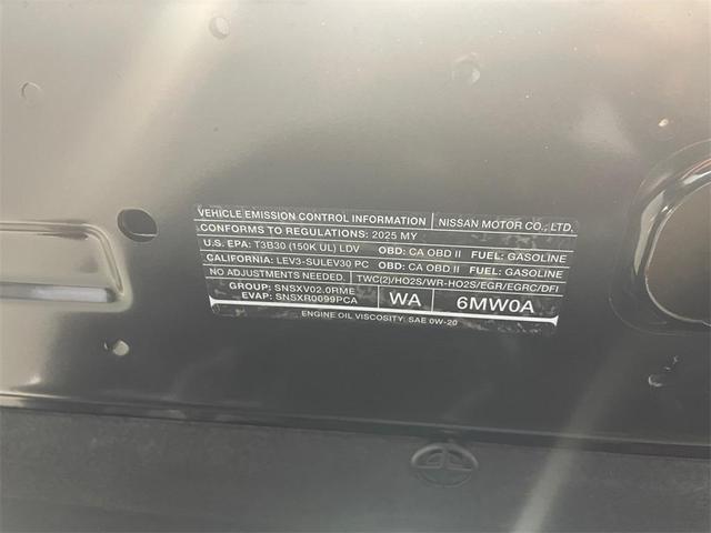 Photo of 2025 Black Nissan Sentra