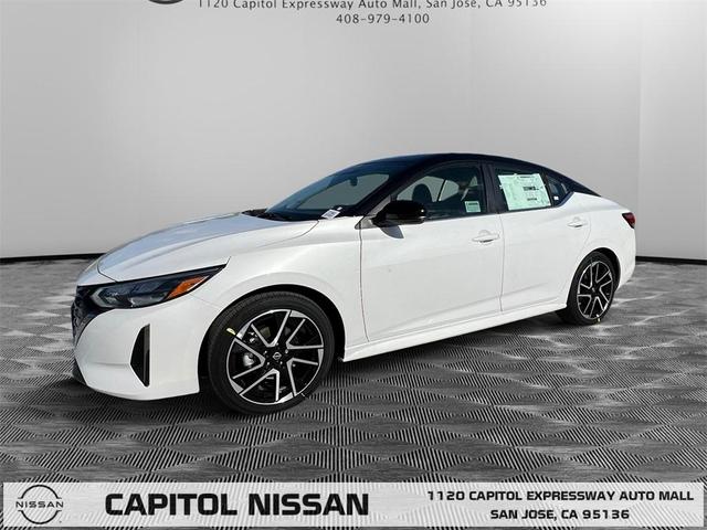Photo of 2025 White Nissan Sentra