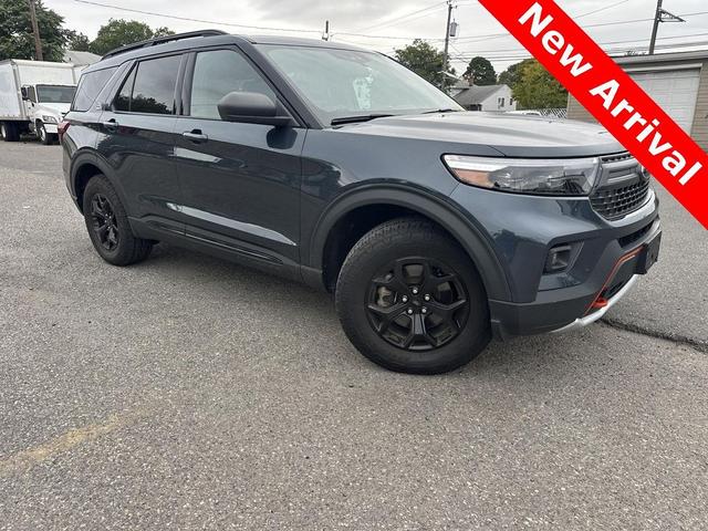 Photo of 2022 Stone Blue Metallic Ford Explorer