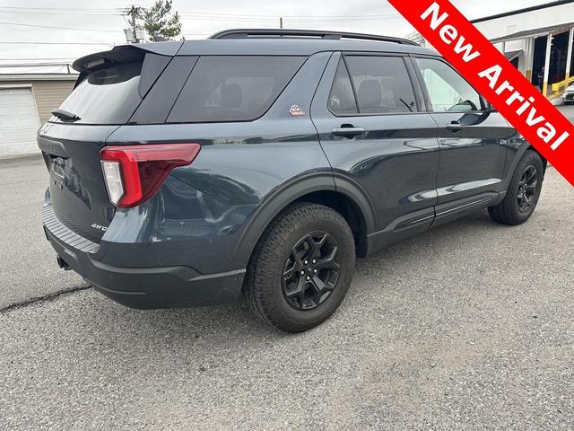 Photo of 2022 Stone Blue Metallic Ford Explorer