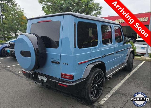 Photo of 2023 Blue Mercedes-Benz AMG G 63
