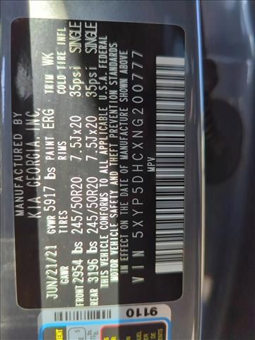Photo of 2022 Everlasting Silver Kia Telluride