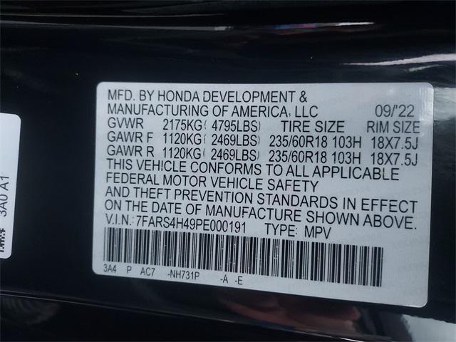 Photo of 2023 Crystal Black Pearl Honda CR-V