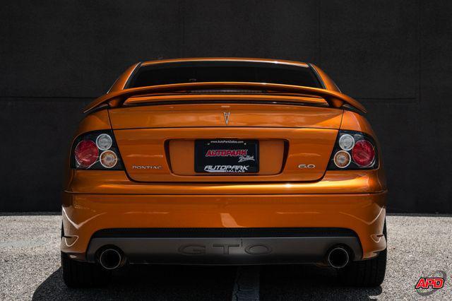 Photo of 2006 Orange Pontiac GTO