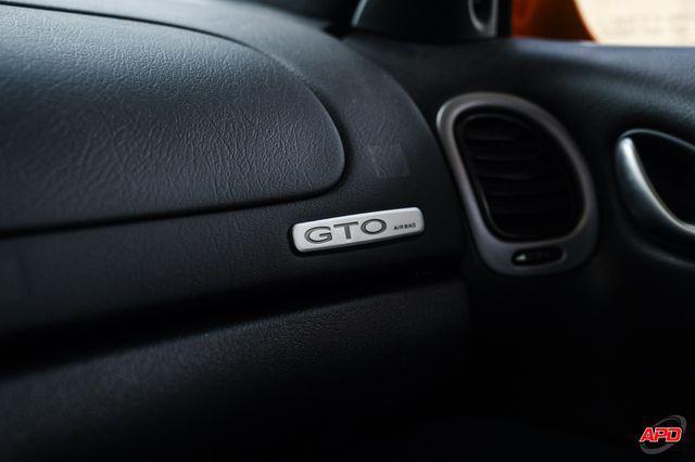 Photo of 2006 Orange Pontiac GTO