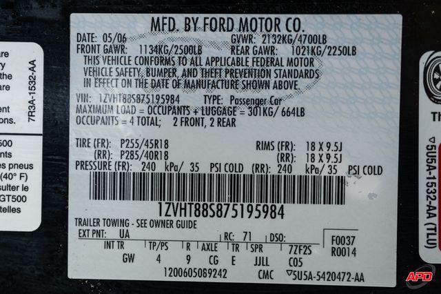 Photo of 2007 Ebony Clearcoat Ford Shelby GT500