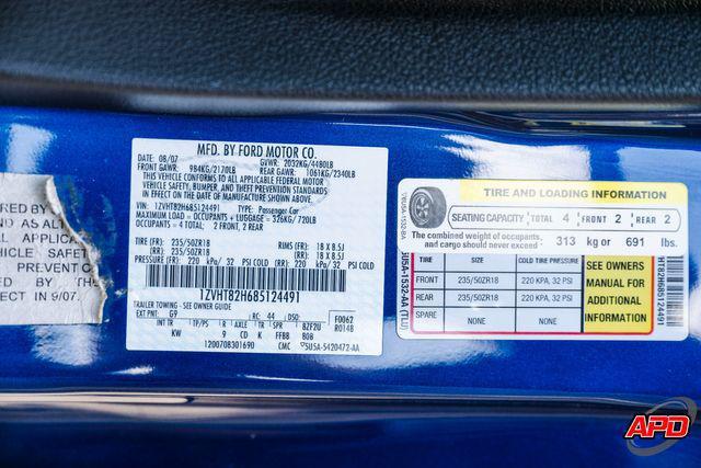 Photo of 2008 Blue Ford Mustang