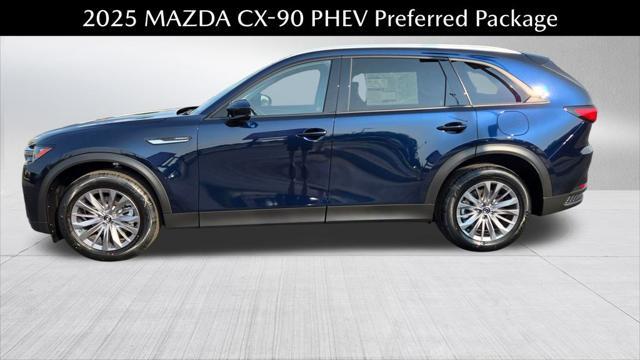 Photo of 2025 Deep Crystal Blue Mica Mazda CX-90 PHEV
