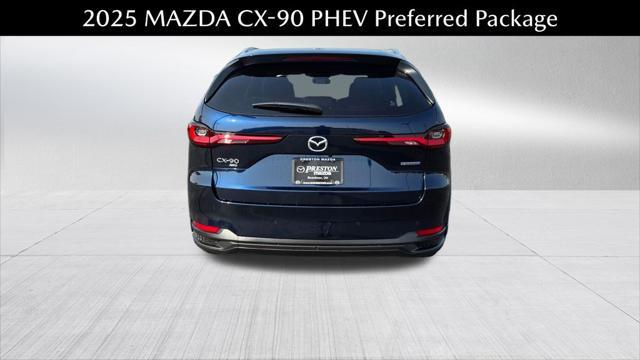 Photo of 2025 Deep Crystal Blue Mica Mazda CX-90 PHEV