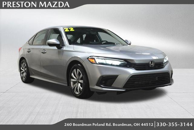 Photo of 2022 Lunar Silver Metallic Honda Civic