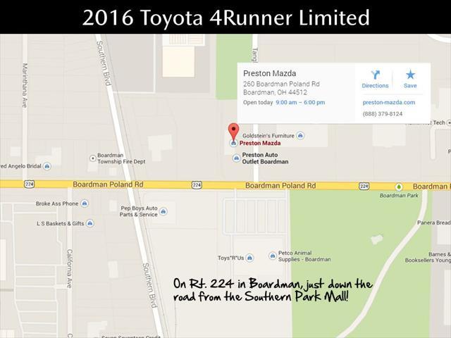 Photo of 2016 Midnight Black Metallic Toyota 4Runner