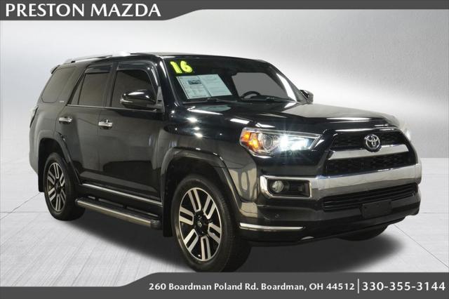 Photo of 2016 Midnight Black Metallic Toyota 4Runner