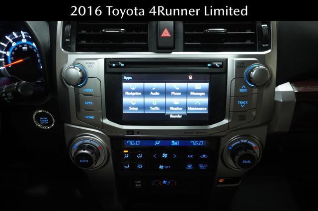 Photo of 2016 Midnight Black Metallic Toyota 4Runner