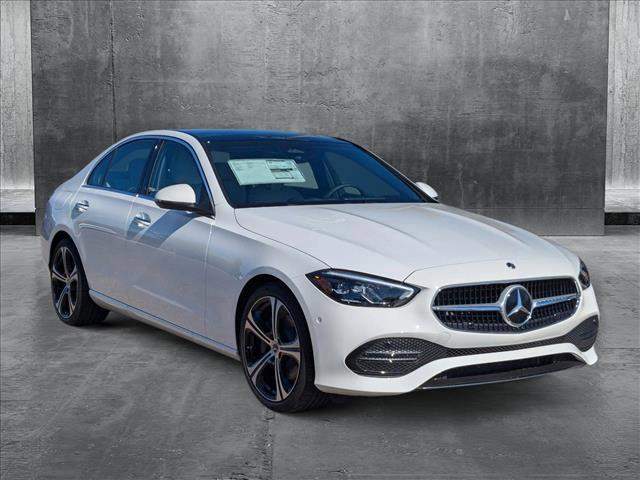 Photo of 2025 Polar White Mercedes-Benz C-Class
