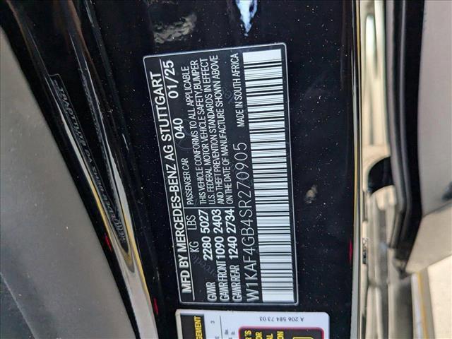 Photo of 2025 Black Mercedes-Benz C-Class