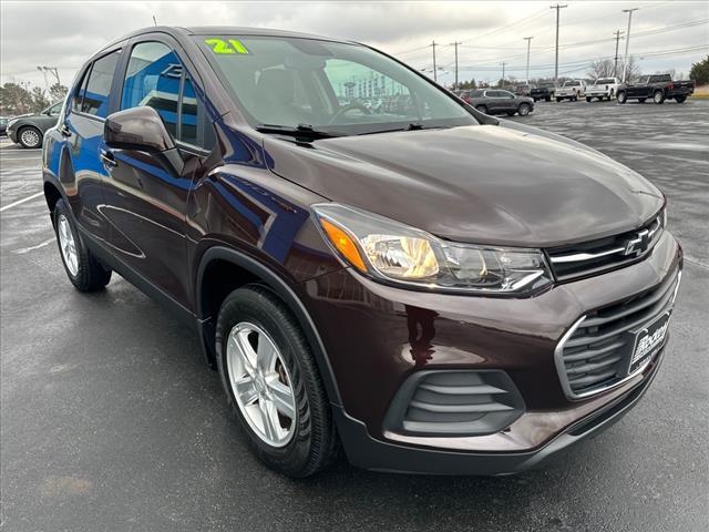 Photo of 2021 Black Cherry Metallic Chevrolet Trax