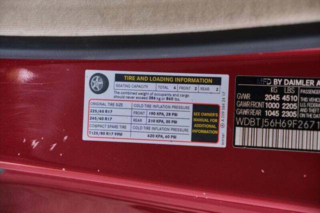 Photo of 2009 Red Mercedes-Benz CLK-Class