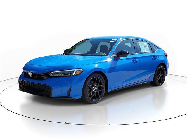 Photo of 2025 Boost Blue Pearl Honda Civic