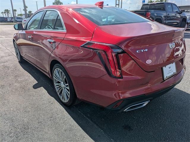 Photo of 2025 Radiant Red Cadillac CT4
