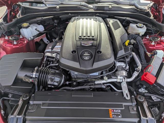 Photo of 2025 Radiant Red Cadillac CT4
