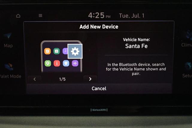 Photo of 2023 Serenity White Pearl Hyundai SANTA FE