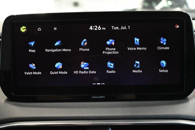 Photo of 2023 Serenity White Pearl Hyundai SANTA FE