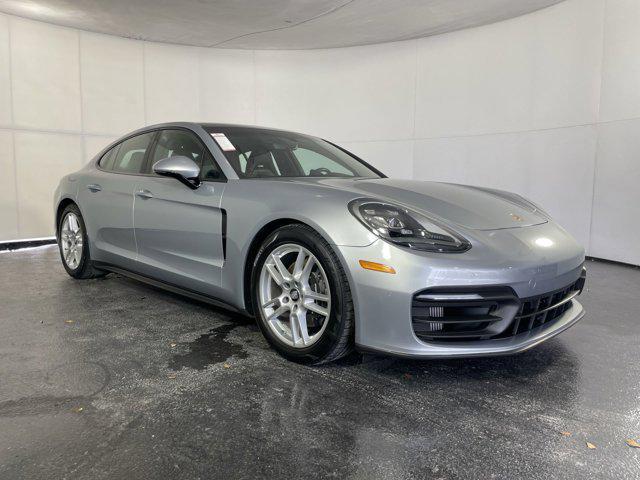 Photo of 2022 Volcano Grey Metallic Porsche Panamera