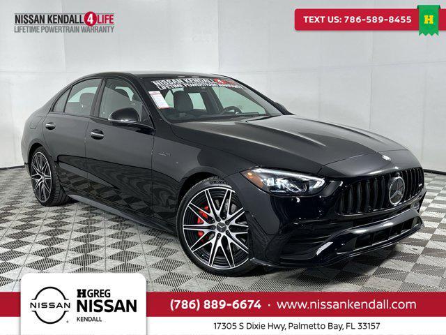 Photo of 2024 Black Mercedes-Benz AMG C 43