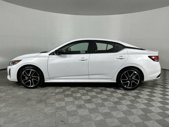 Photo of 2024 Aspen White Tricoat Nissan Sentra