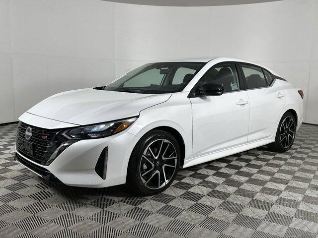 Photo of 2024 Aspen White Tricoat Nissan Sentra