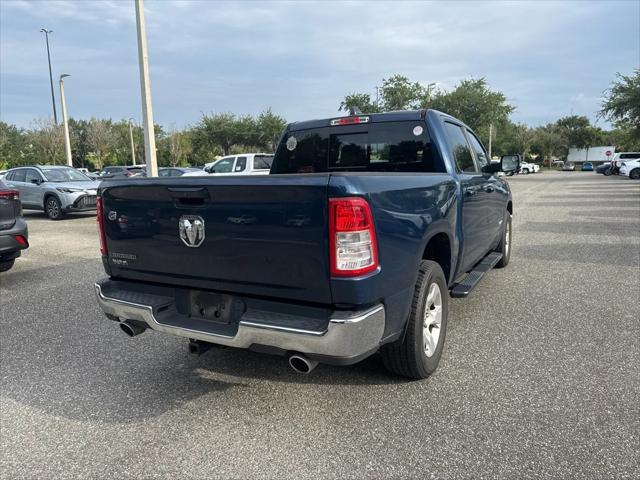 Photo of 2021 Patriot Blue Pearlcoat RAM 1500