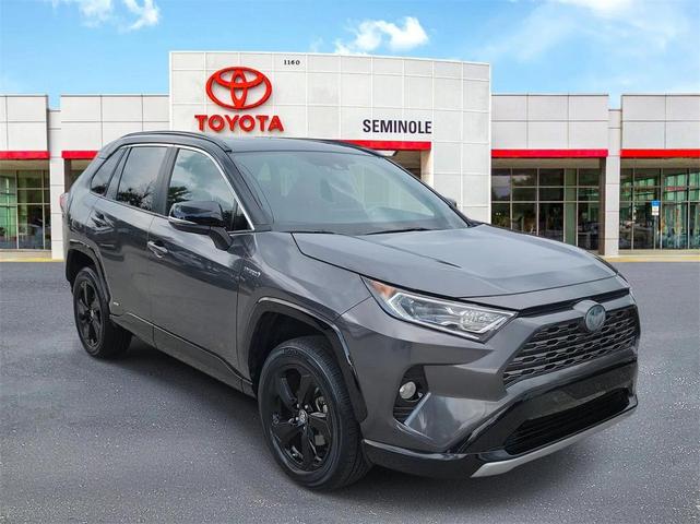 Photo of 2019 Magnetic Gray Metallic w Black Roof Toyota RAV4 Hybrid