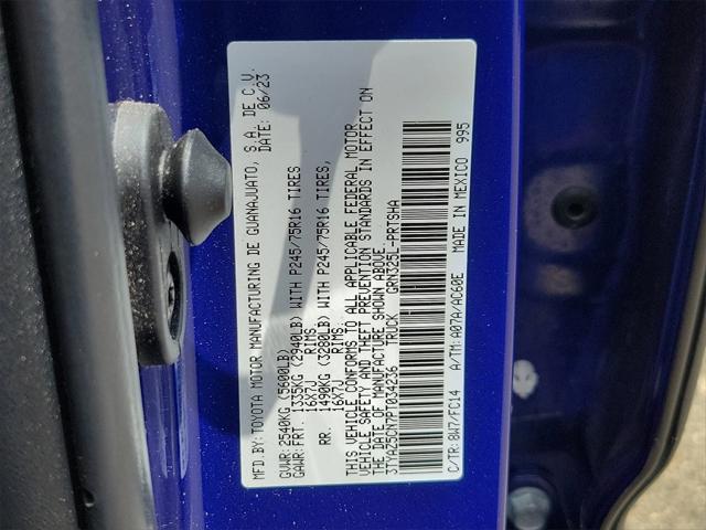 Photo of 2023 Blue Crush Metallic Toyota Tacoma