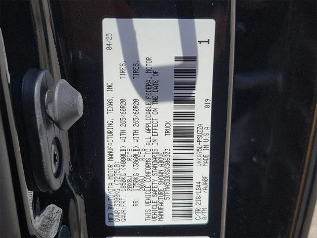 Photo of 2025 Midnight Black Metallic Toyota Tundra