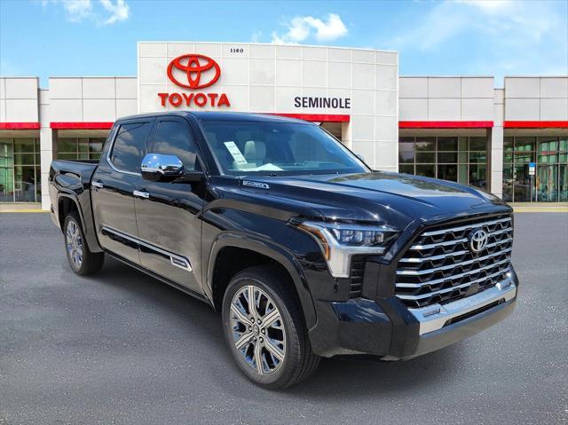 Photo of 2025 Midnight Black Metallic Toyota Tundra Hybrid