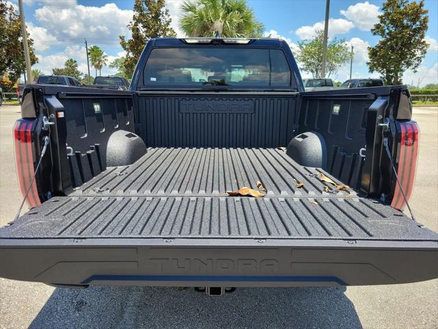 Photo of 2025 Midnight Black Metallic Toyota Tundra Hybrid
