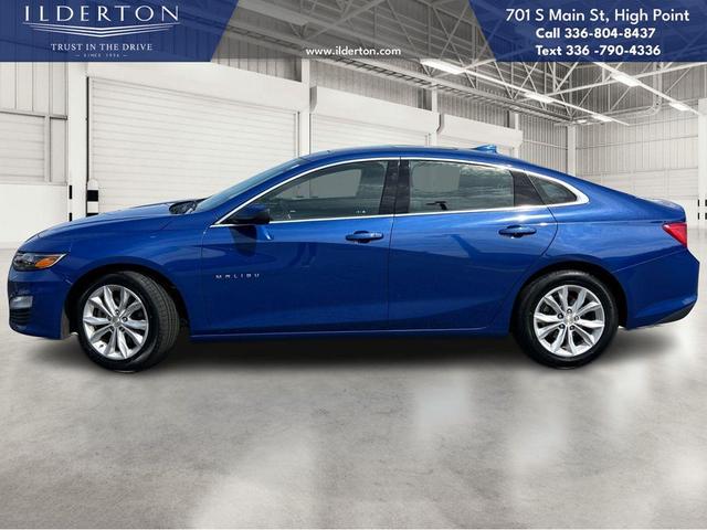 Photo of 2023 Riverside Blue Metallic Chevrolet Malibu