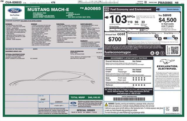 2023 Ford Mustang Mach-e