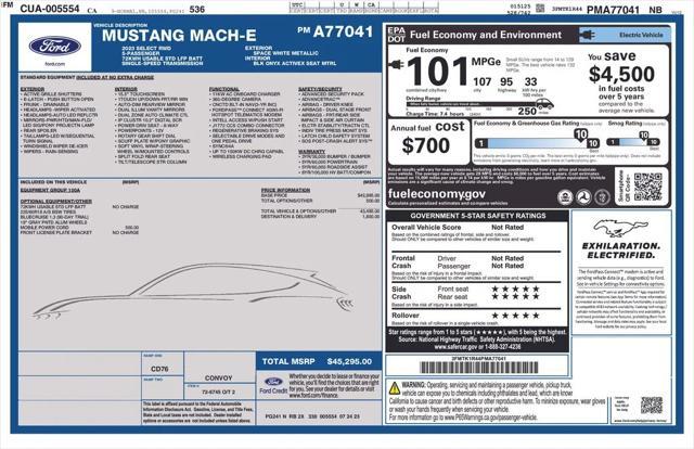 2023 Ford Mustang Mach-e