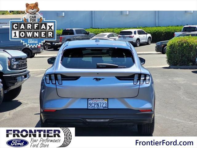 Photo of 2022 Iced Blue Silver Metallic Ford Mustang Mach-E