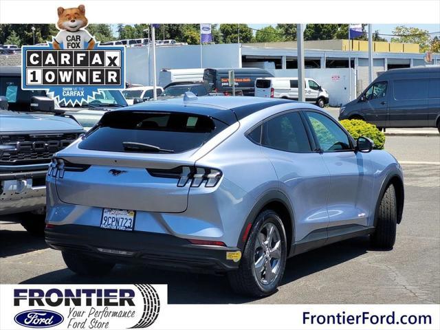 Photo of 2022 Iced Blue Silver Metallic Ford Mustang Mach-E