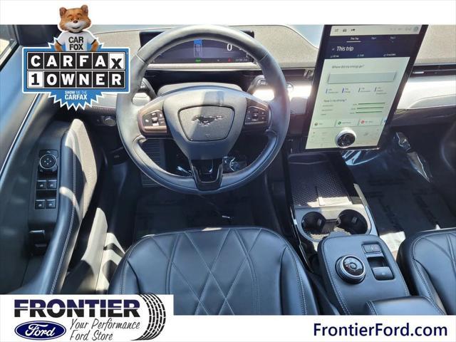 Photo of 2022 Iced Blue Silver Metallic Ford Mustang Mach-E