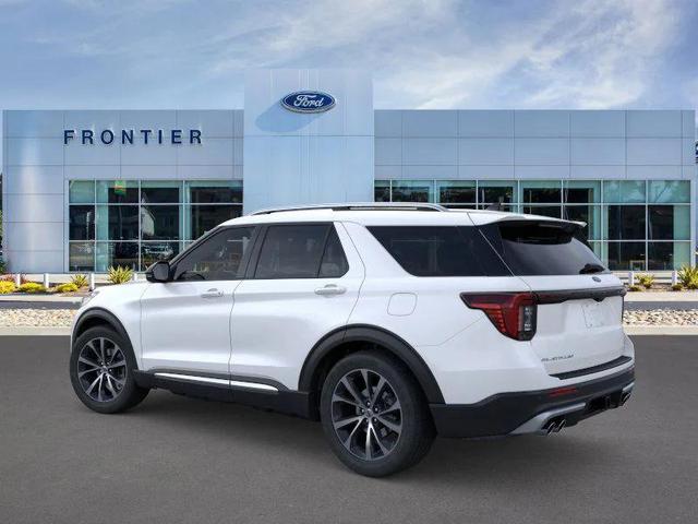 Photo of 2025 Star White Metallic Tri-Coat Ford Explorer