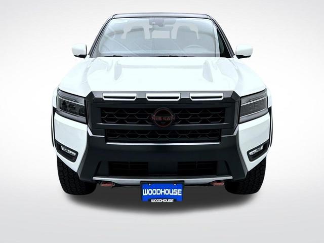 Photo of 2025 Glacier White Nissan Frontier