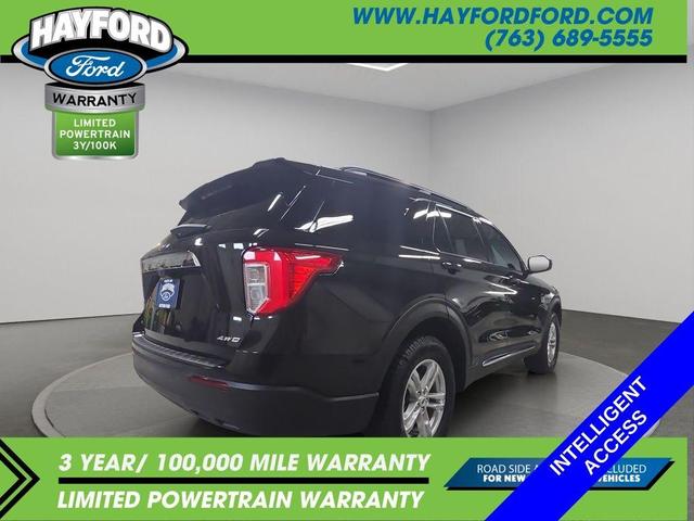 Photo of 2022 Agate Black Metallic Ford Explorer