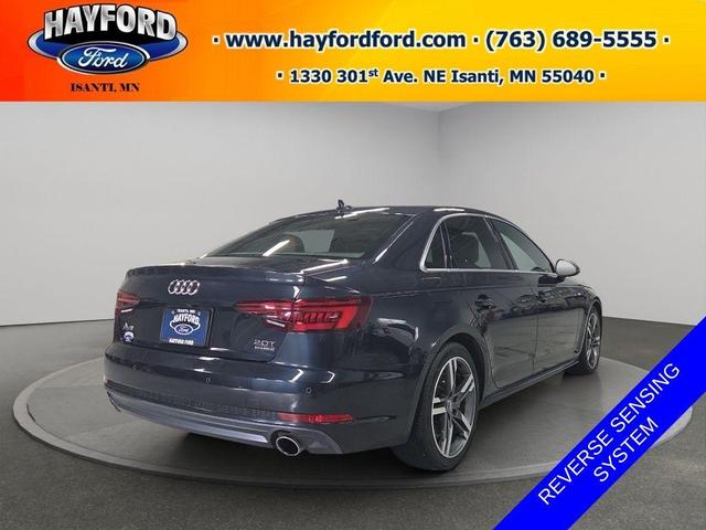 Photo of 2018 Moonlight Blue Metallic Audi A4