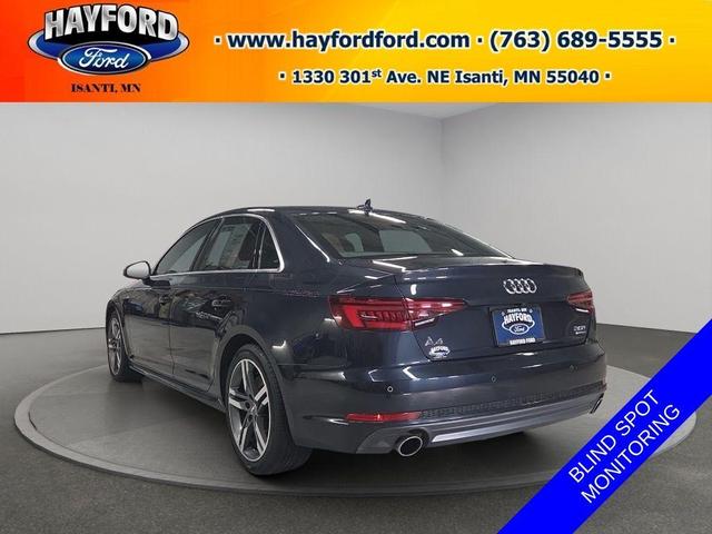 Photo of 2018 Moonlight Blue Metallic Audi A4