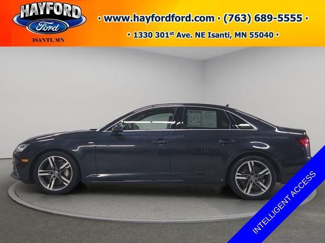 Photo of 2018 Moonlight Blue Metallic Audi A4