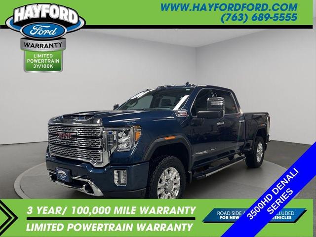 Photo of 2021 Pacific Blue Metallic GMC Sierra 3500