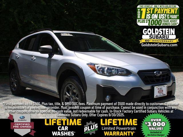 Photo of 2023 Ice Silver Metallic Subaru Crosstrek